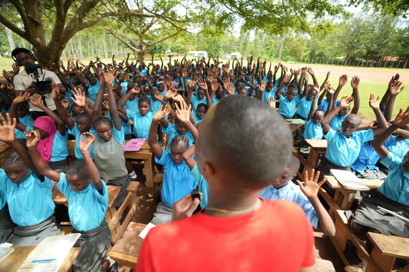 Community learning during IHA field work in Kenya